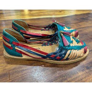 Mexican Leather Huaraches Amantoli Womens 8